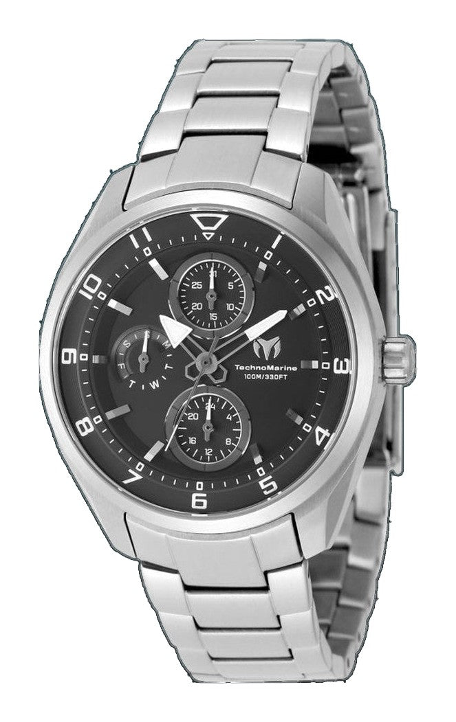Ocean Quantum 36mm / Black / Silver | Black Dial
