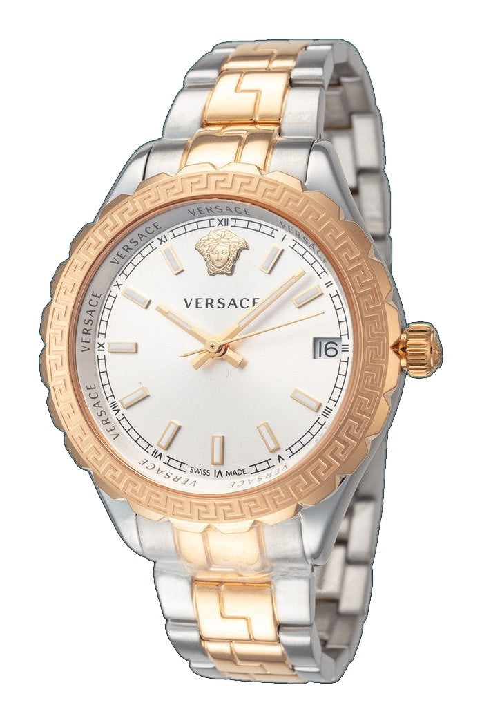 Hellenyium 35mm / White / Silver and Gold | White Dial