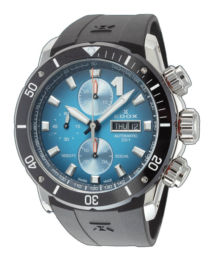 CO-1 45mm / Blue / Black | Blue Dial
