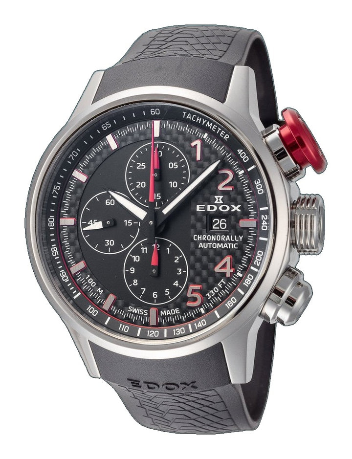 Chronorally 45mm / Black / Black | Black Dial