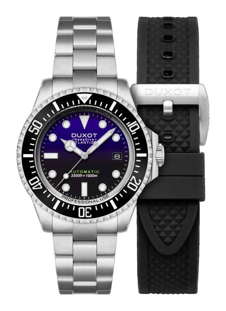 Atlantica Deep Dive Automatic Limited Edition Purple / Stainless Steel | Purple Dial