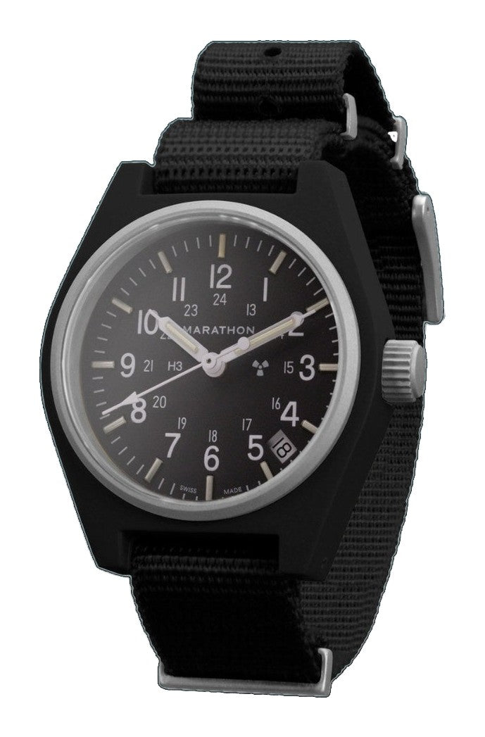 General Purpose Quartz Black Sterile/Def Std | Matte Black Dial