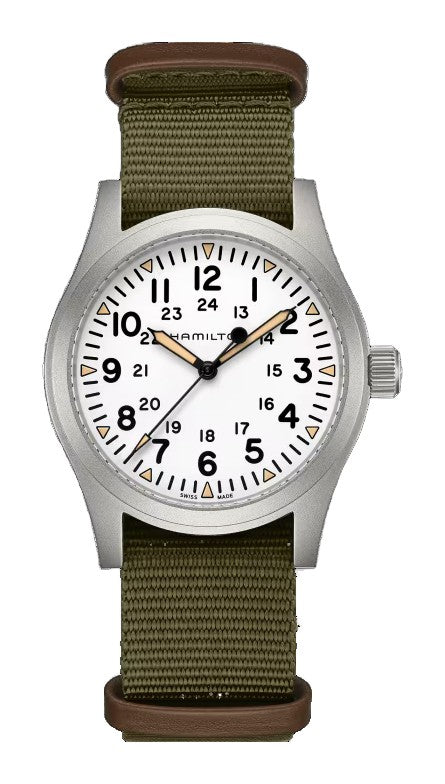 KHAKI FIELD White / White Dial