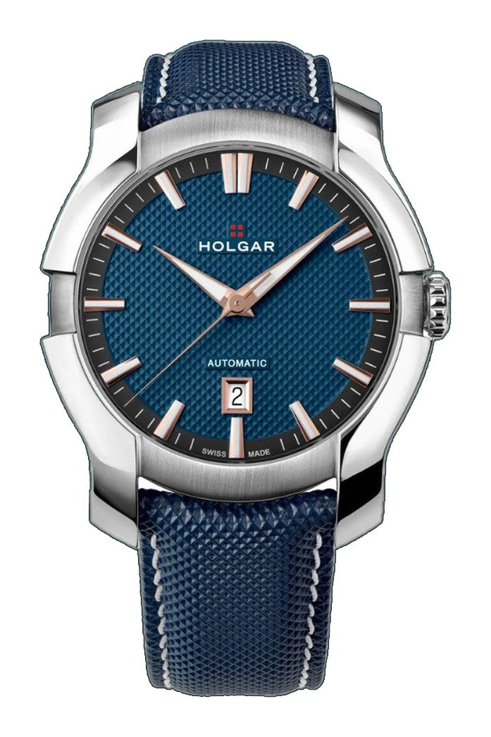 Blue & Gold Sport Automatic 44mm | Black & Blue Dial