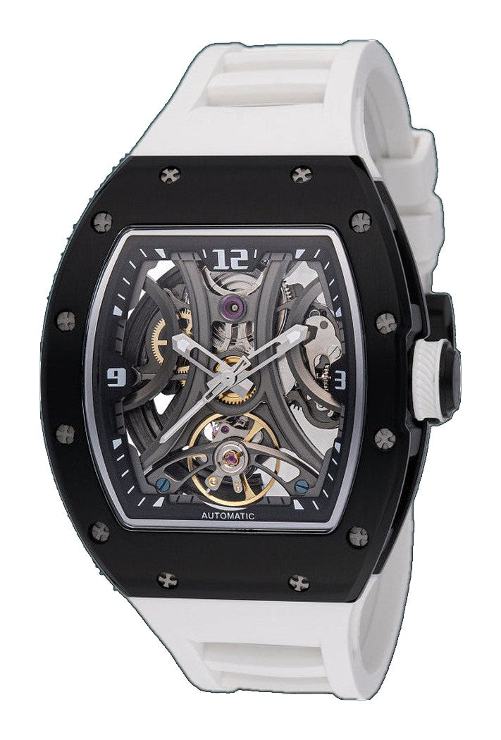 S1 Rally 41mm / Black / White Black Dial