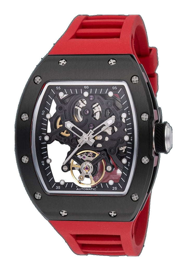 S1 Rally 41mm / Black / Red | Black Dial