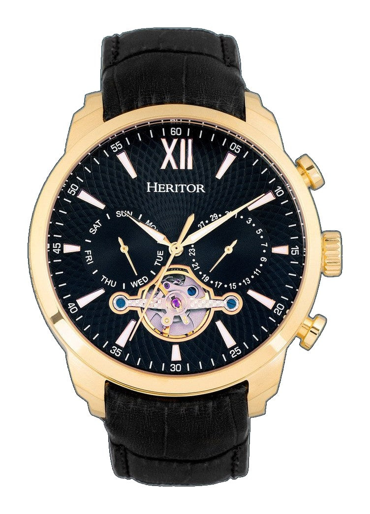 Arthur Gold/Black | Black Dial
