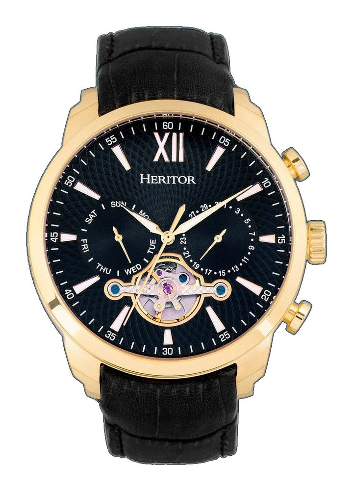 Arthur Gold/Black | Black Dial