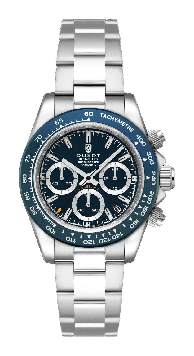Accelero Chronograph Blue / Stainless Steel | Blue Dial