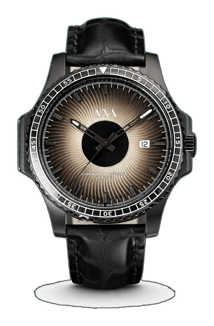 Technic Black / Leather | Black Dial