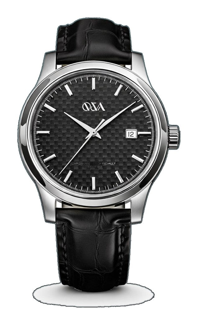 Classic Black / Leather | Black Dial