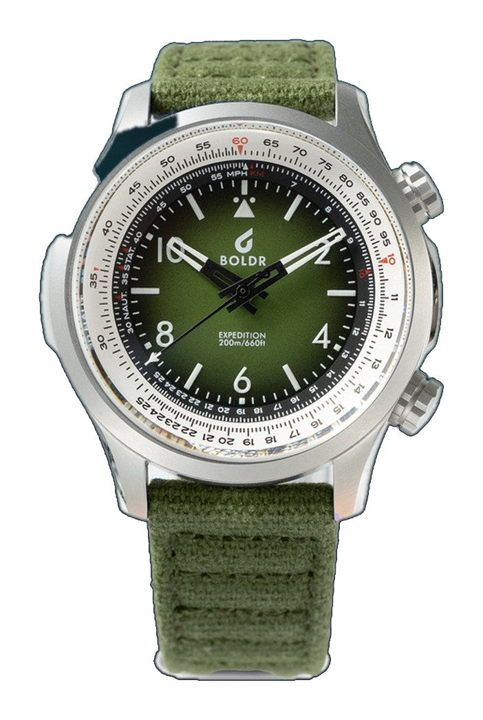 Expedition Enigmath Sinharaja/Green | Green Dial