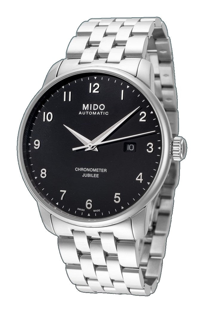 Baroncelli Jubilee 42mm / Black / Silver | Black Dial