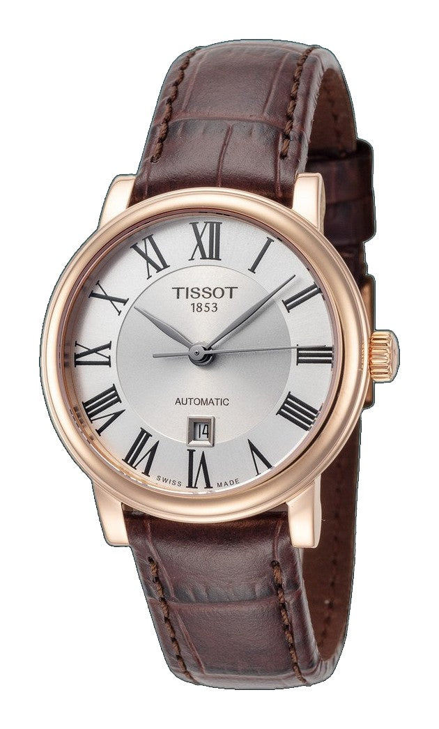 T-Classic 30mm / Silver / Brown | Silver Dial