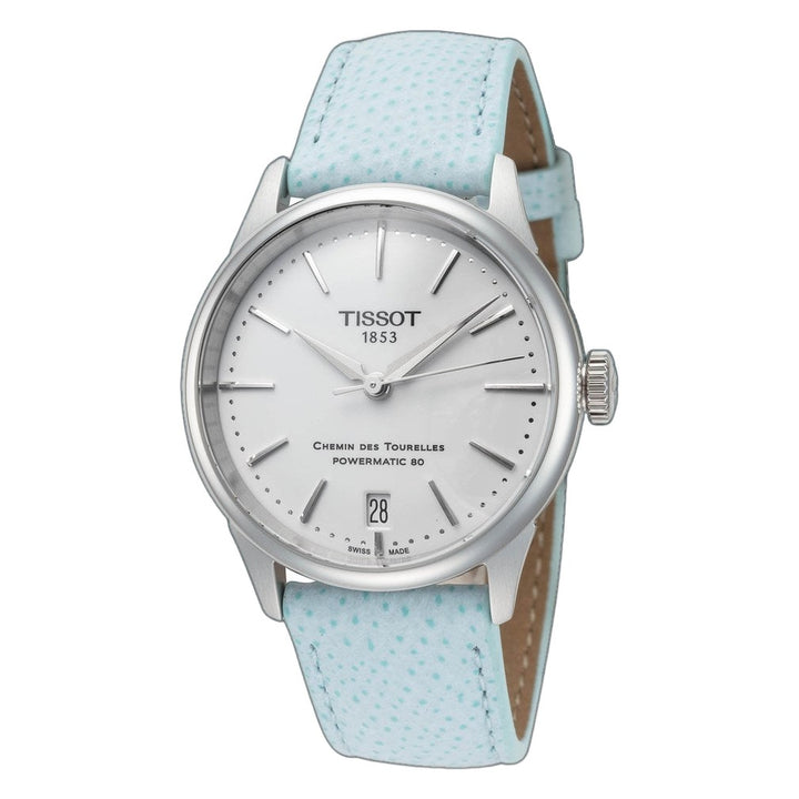 Chemin des Tourelles 34mm / Silver / Light Blue | Silver Dial