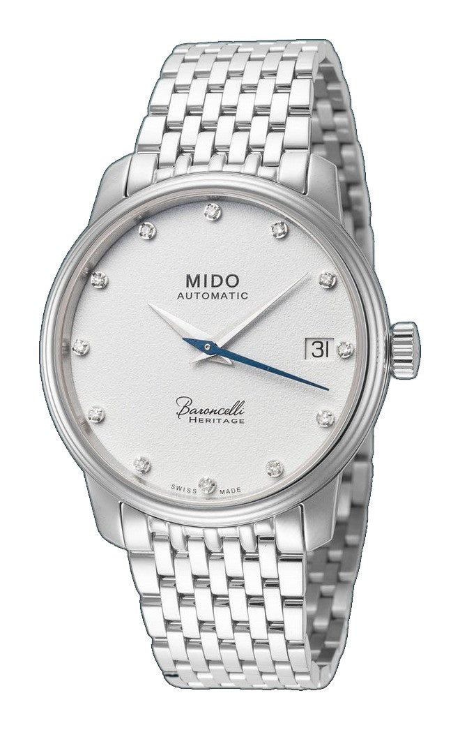 Baroncelli III 33mm / Silver / Silver | Silver Dial
