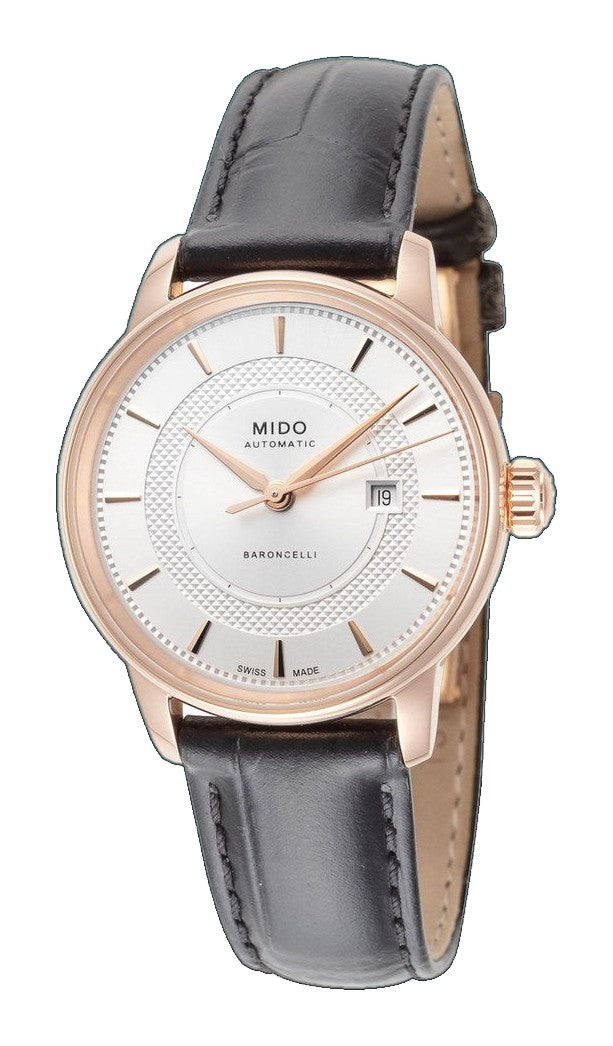 Baroncelli 30mm / Silver / Black | Silver Dial