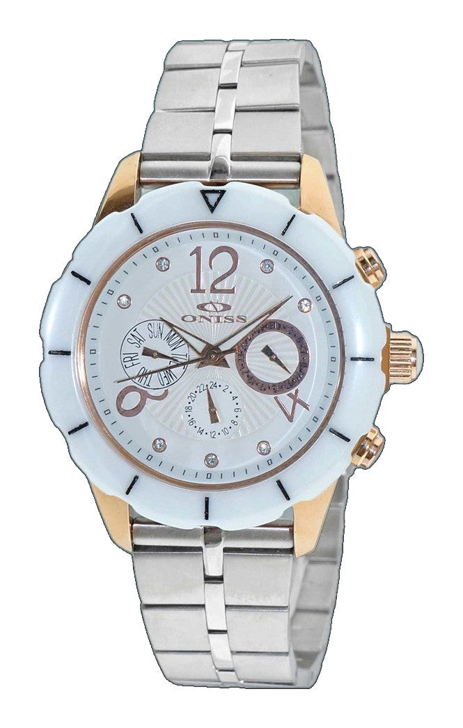 ARUBA COLLECTION WHITE/ SILVERTONE | White Dial