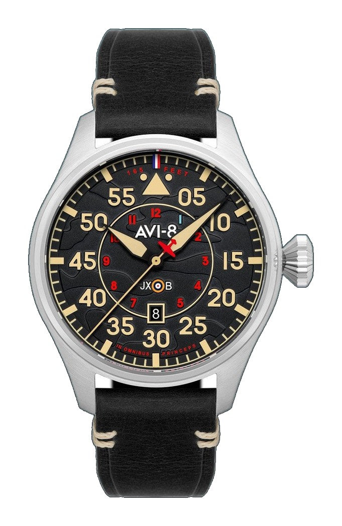 Hawker Hurricane Clowes Automatic Black Dial / Leather | Black Dial