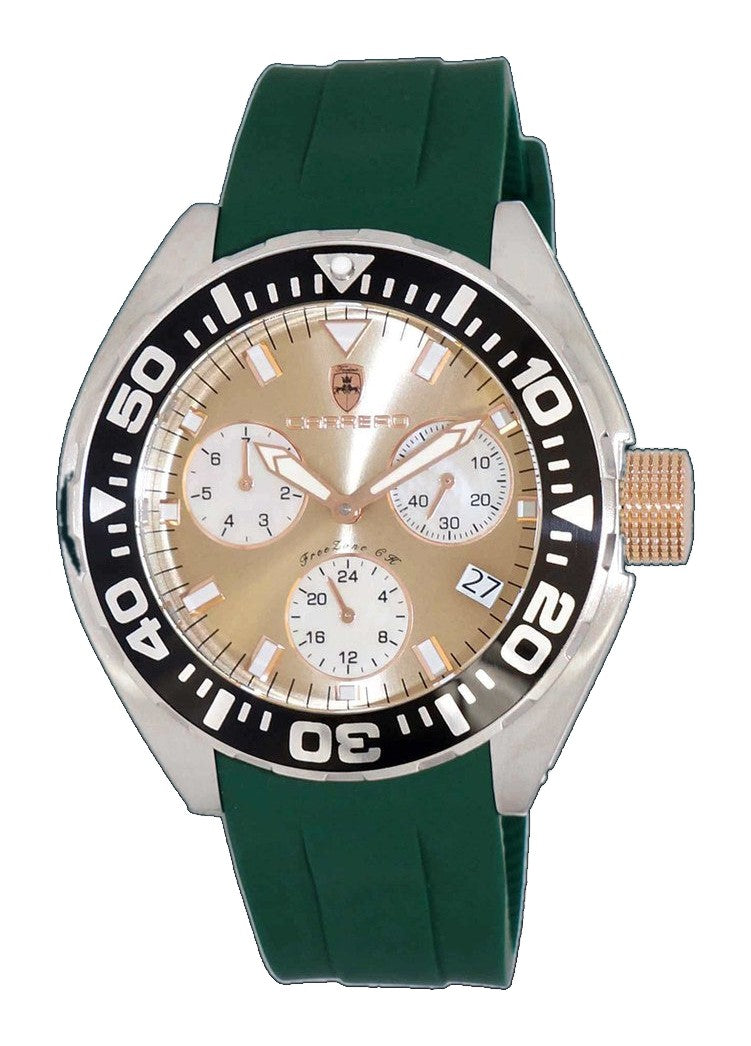 FreeZone-CH Rose Brown / Green | Rose Dial