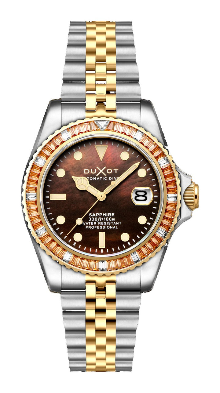 Atlantica 40 Rainbow Automatic Brown / Stainless Steel | Brown Dial