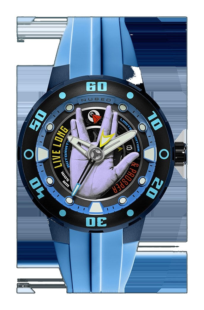 Mariner Automatic Star Trek Live Long & Prosper Limited Edition Blue / Silicone | Blue Dial