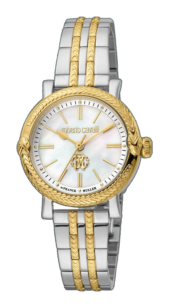 by Franck Muller 30mm / White / Gold | White Dial