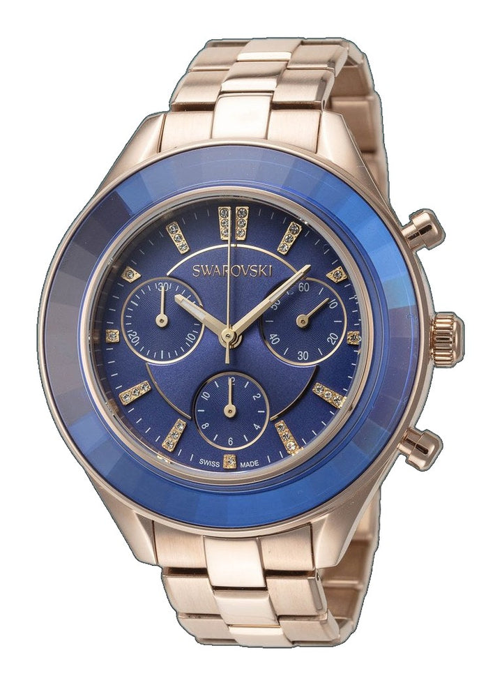 Octea Lux Sport 37mm / Blue / Gold | Blue Dial