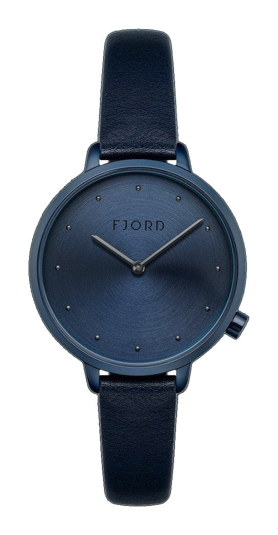 Ripple Blue / Leather | Blue Dial