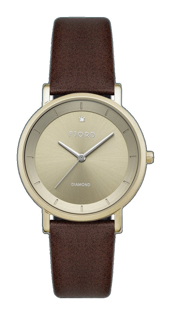 Jensen Gray / Leather | Gray Dial