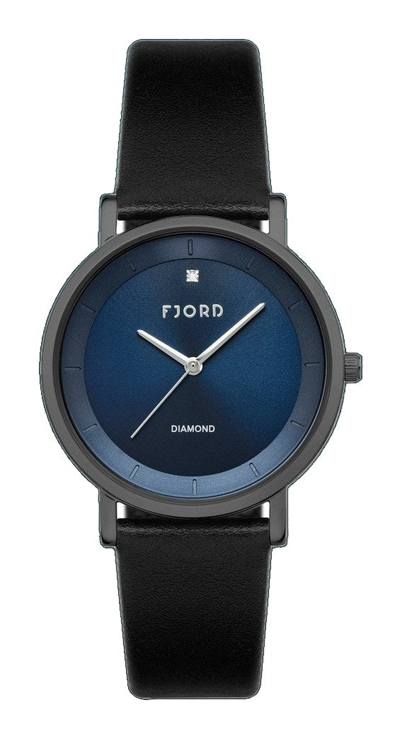 Jensen Blue / Leather | Blue Dial