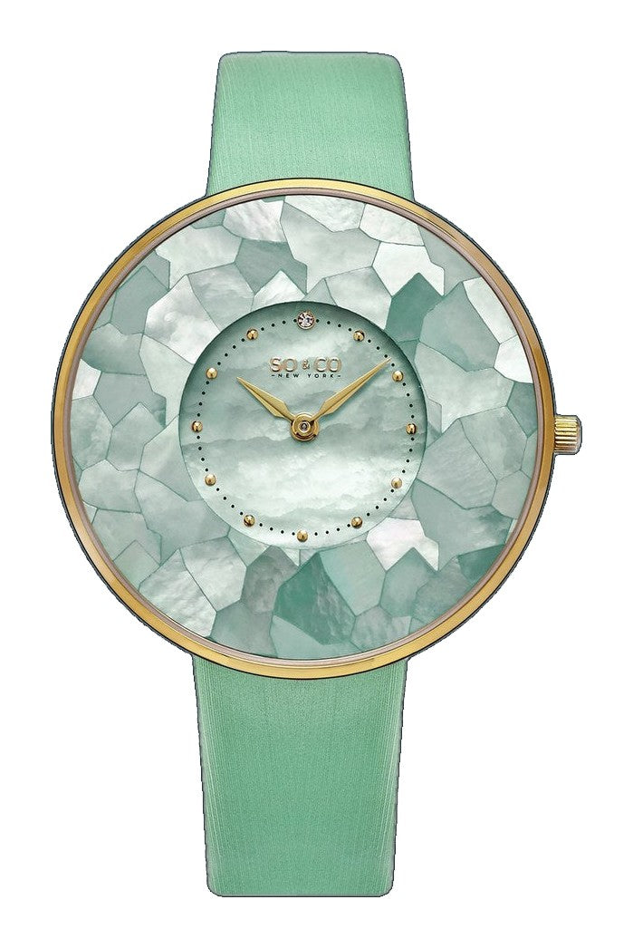 Chelsea Green/Leather | Green Dial