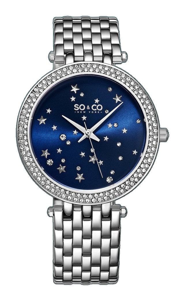 Chelsea-5576.2 Silver/Stainless Steel | Blue Dial