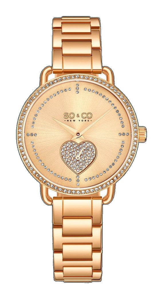 Madison-5524.4 Rose Gold/Stainless Steel