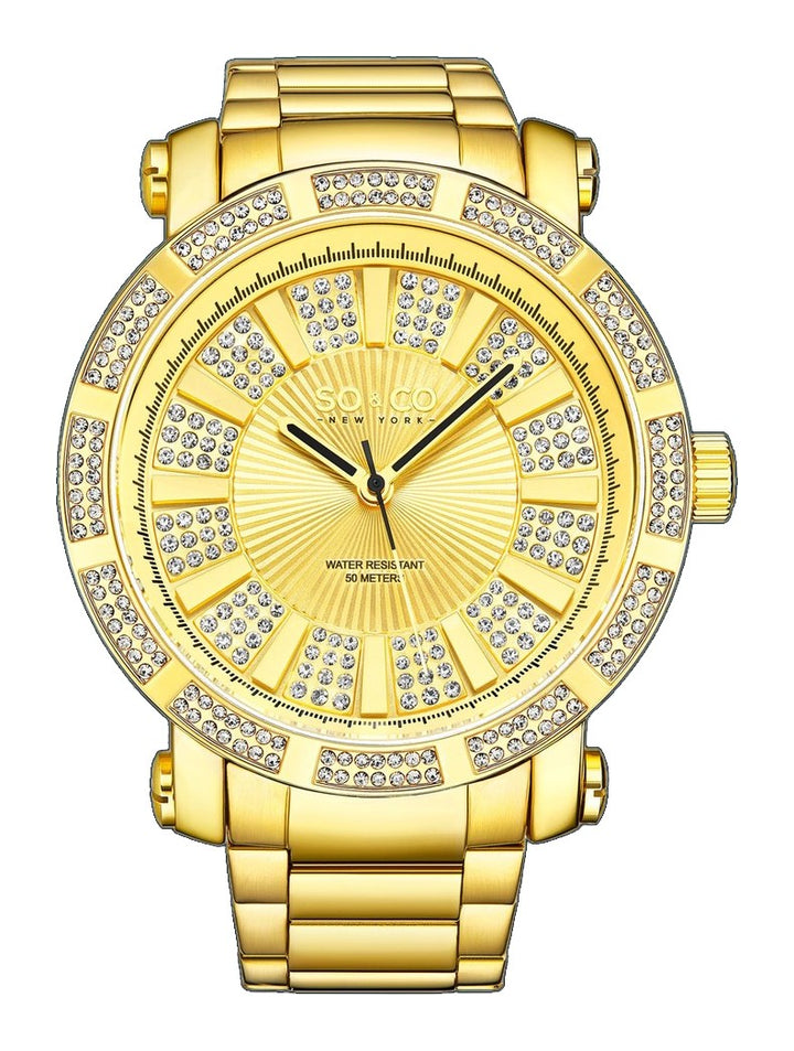 Madison Gold/Stainless Steel | Gold Dial