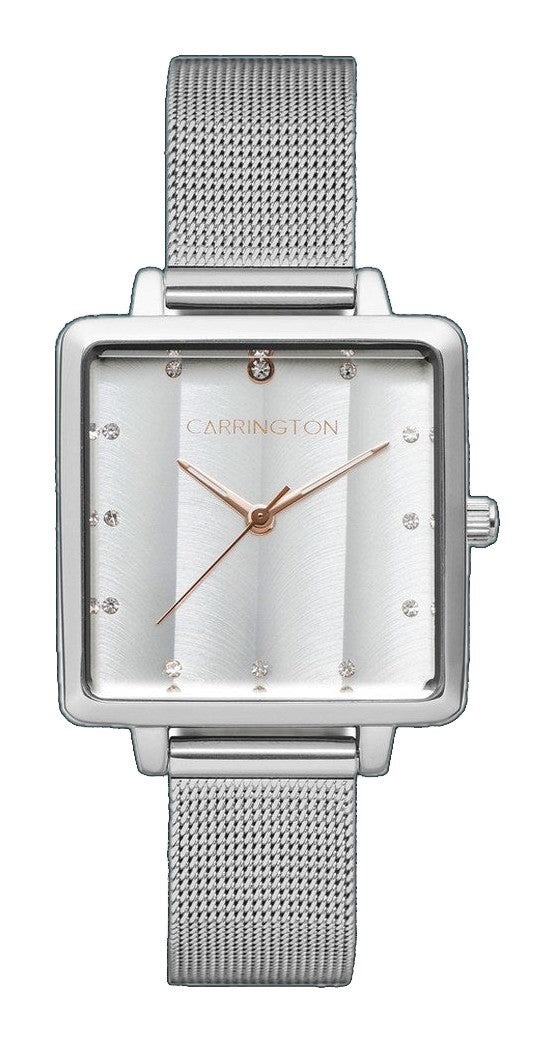 Eleanor Silver / Stainless Steel | White Dial