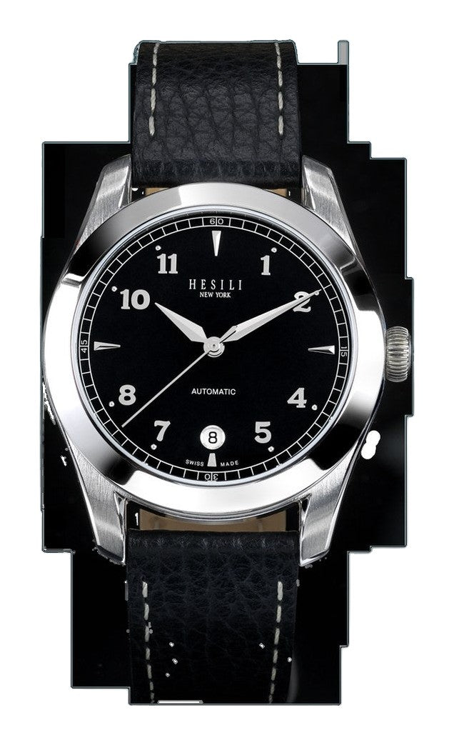 The Original Series Classic Black / Black Leather | Black Dial