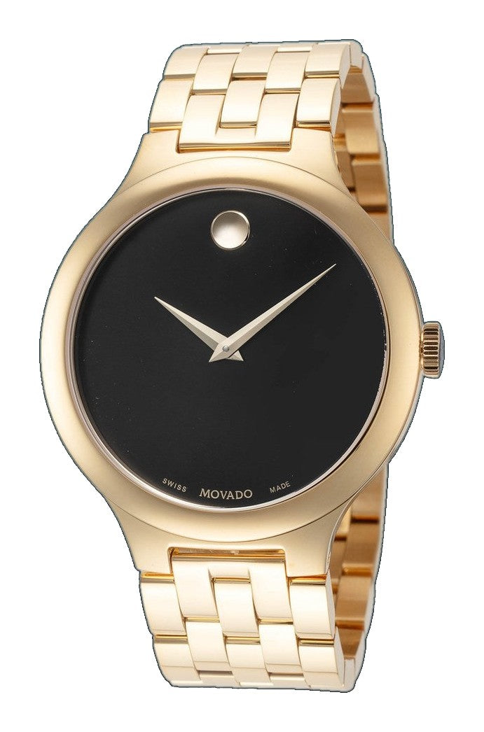 Veturi 40mm / Black / Gold | Black Dial