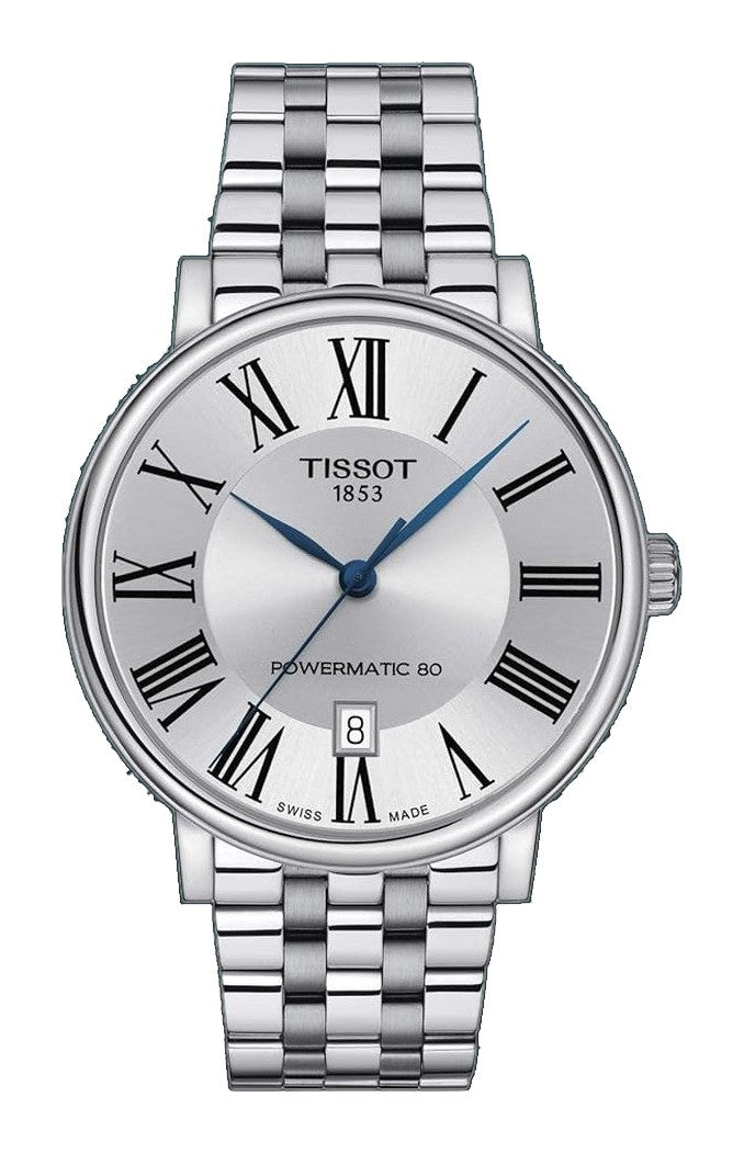 CARSON 40mm / Silver / Silver | Silver Dial