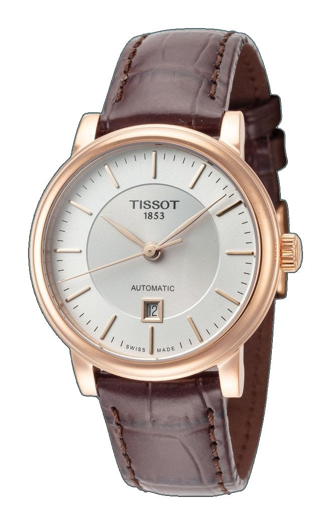 CARSON 30mm / Silver / Brown | Silver Dial