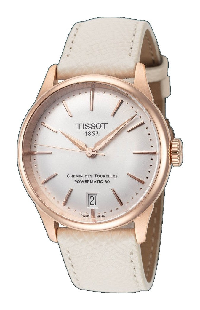 CHEMIN DES TOURELLES 34mm / Silver / Cream | Silver Dial