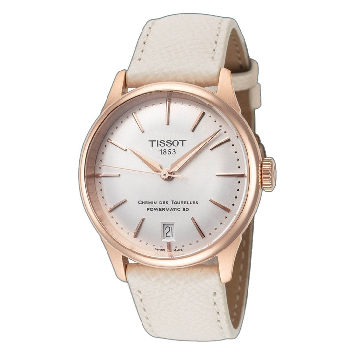 CHEMIN DES TOURELLES 34mm / Silver / Cream | Silver Dial