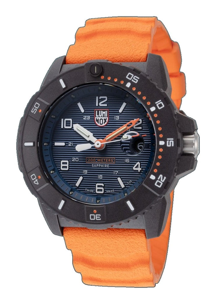 Navy Seal 45mm / Navy / Orange | Navy Dial