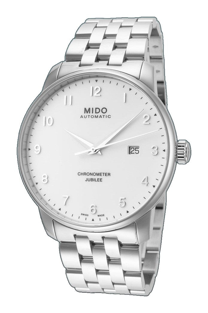 Baroncelli Jubilee 42mm / White / Silver | White Dial