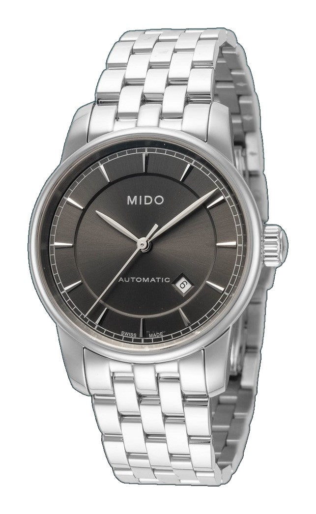 Baroncelli II 29mm / Black / Silver | Black Dial