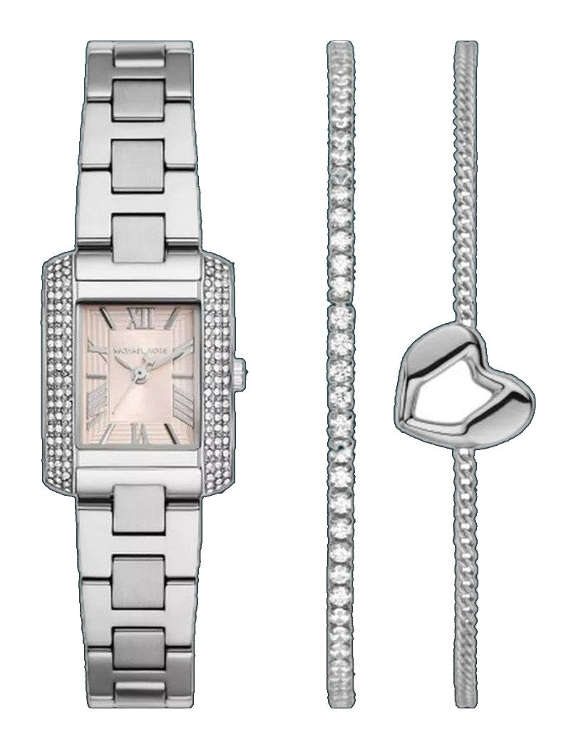 Emery 22mm / Pink / Silver | Pink Dial