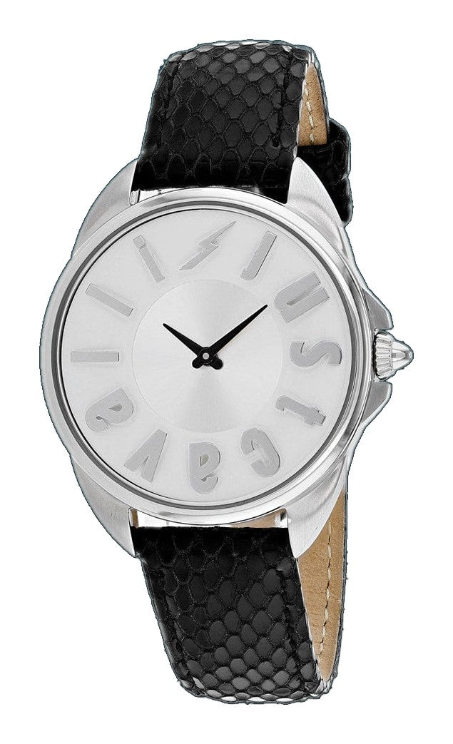 Just Cavalli 34mm / Black / Silver | Silver Dial