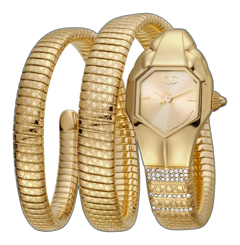 Just Cavalli 22mm / Gold / Champagne | Champagne Dial