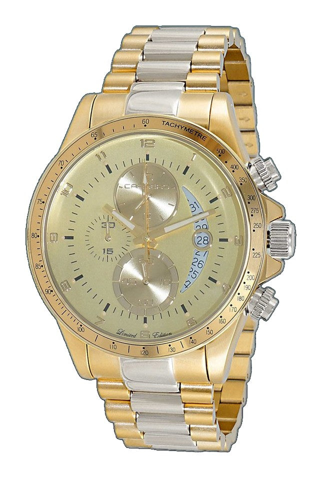 WINNER CIRCLE Yellow/2-Tone Gold | Yellow Dial