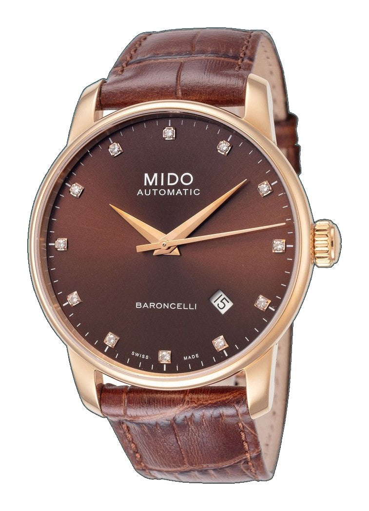 Baroncelli II 38mm / Brown / Brown | Brown Dial